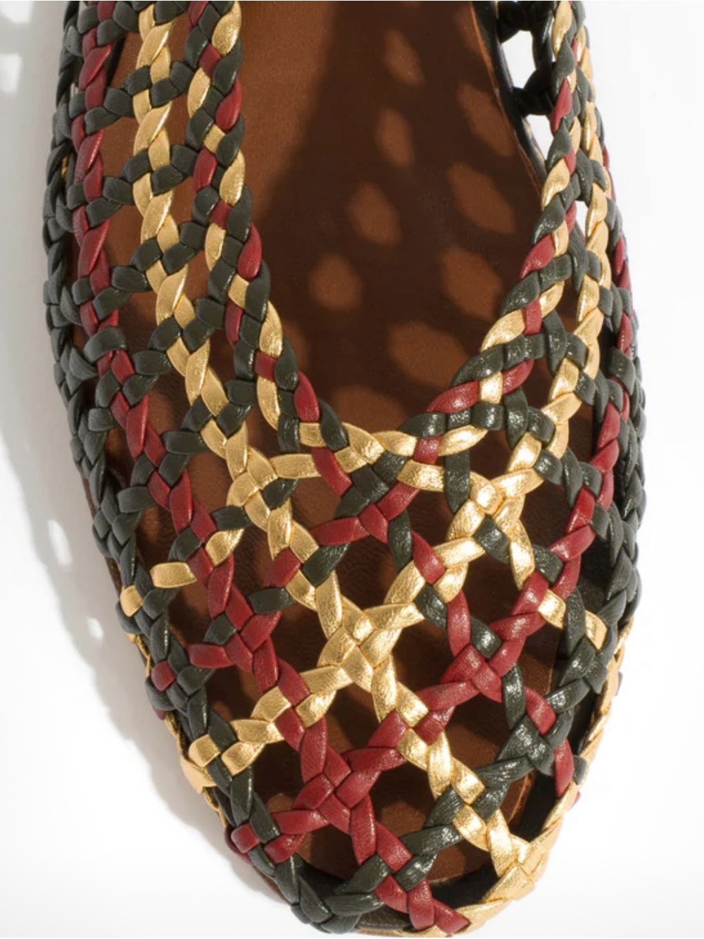 Anonymous Copenhagen Woven Leather Ballet Flats - like new condition - Picture 5 of 9